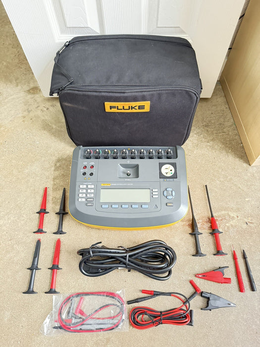 FLUKE ESA620 ELECTRICAL SAFETY ANALYZER/W NEW LEAD KIT - FREE SHIPPING