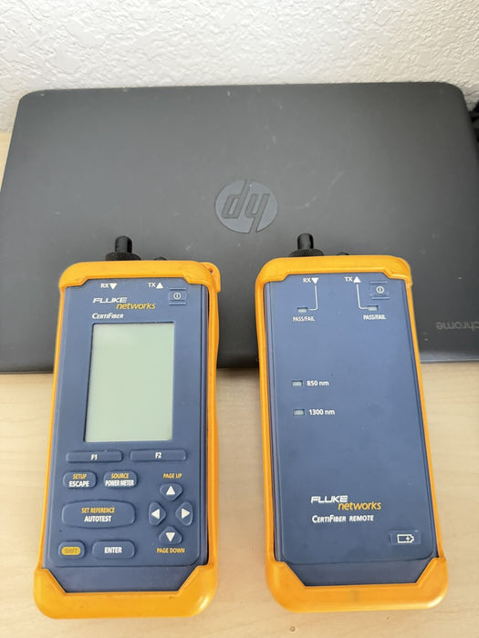 Fluke Networks Certifiber Advanced Multimode Fiber Optic Tester (PARTS ONLY)