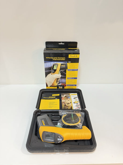 FLUKE 561 INFRARED & CONTACT THERMOMETER (NEW SEALED) SHIPS FAST