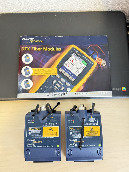 Fluke Networks DTX-GFM2 Gigabit Multimode Fiber Module for Fluke DTX-1800