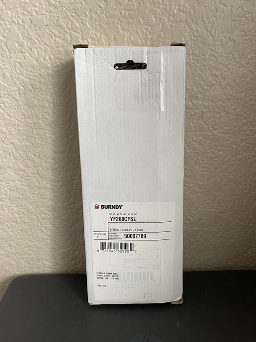 BURNDY YF268CFSL CRIMPER / NEW SEALED - SHIPS FAST