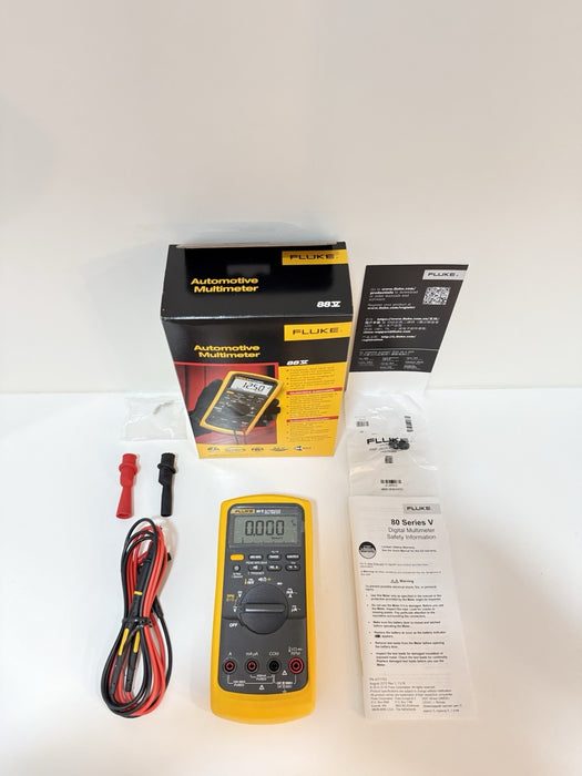 FLUKE 88V AUTOMOTIVE MULTIMETER (NEW FACTORY SEALED) CALIBRATED 2024 -SHIPS FAST