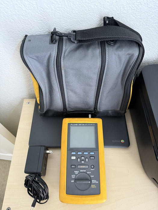 FLUKE DSP-100 LAN CABLEMETER (PARTS ONLY) DOESNT WORKS / SHIPS FAST