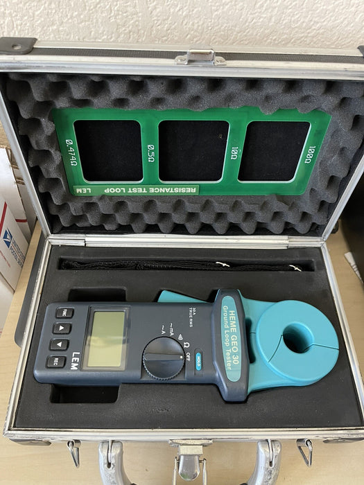 LEM HEME GEO 30 CLAMP ON GROUND LOOP TESTER