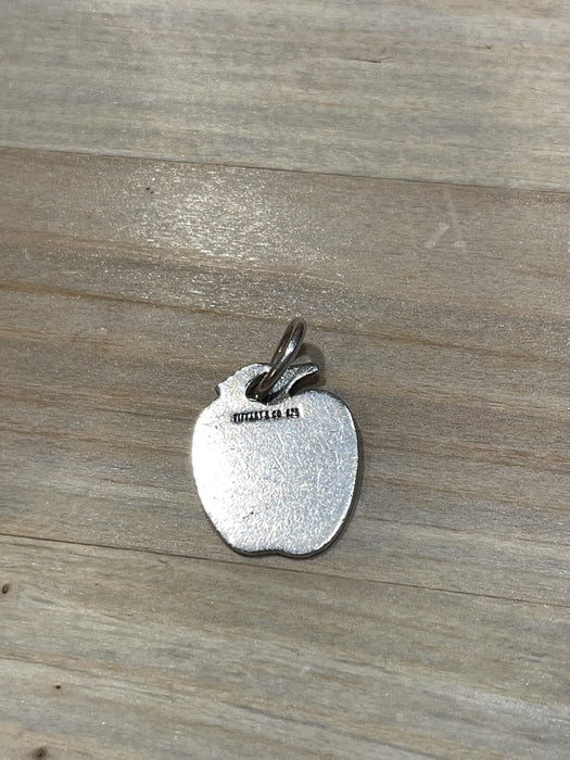 Vintage Tiffany & Co. Apple Tag Charm in 925 Sterling Silver