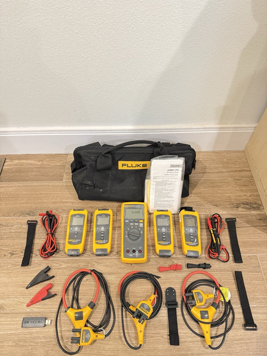 FLUKE 3000 FC IND WIRELESS MULTIMETER INDUSTRIAL KIT (CALIBRATED 2023)