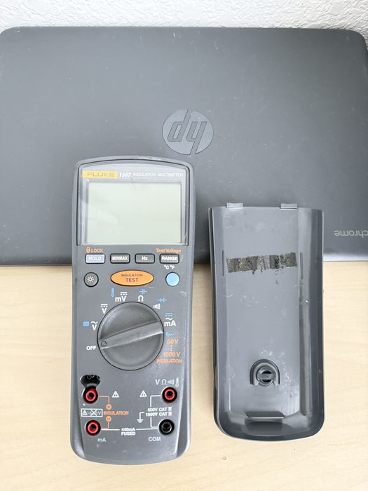 FLUKE 1587 INSULATION TESTER (PARTS ONLY) DOESN’T WORK