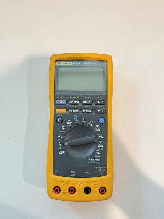 FLUKE 189 TRUE RMS MULTIMETER (PARTS ONLY) FOR PARTS - SHIPS FAST
