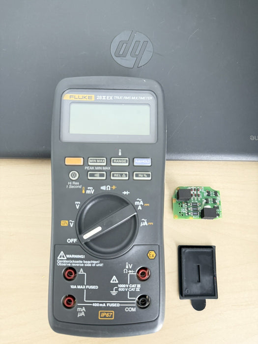 FLUKE 28 II EX INTRINSICALLY IP67 METER (PARTS ONLY) FOR PARTS - SHIPS FAST