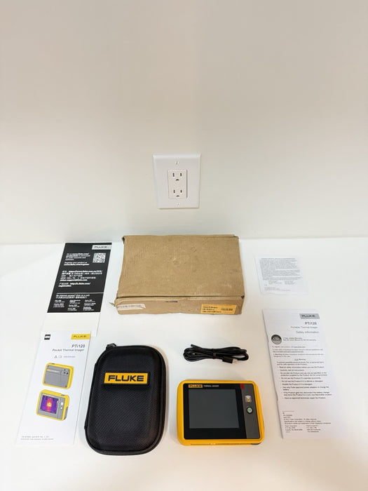 FLUKE PTi120 PORTABLE THERMAL IMAGER W/ ACCESSORIES (NEW FACTORY SEALED) NEW