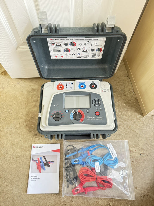 MEGGER MIT1525 15 KV HIGH VOLTAGE INSULATION RESISTANCE TESTER /CALIBRATED 2024