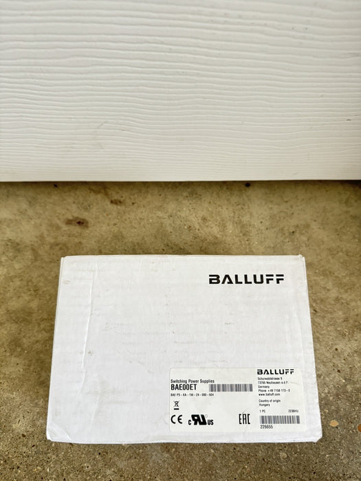 BALLUFF BAE00ET POWER SUPPLY - NEW / SHIPS FAST