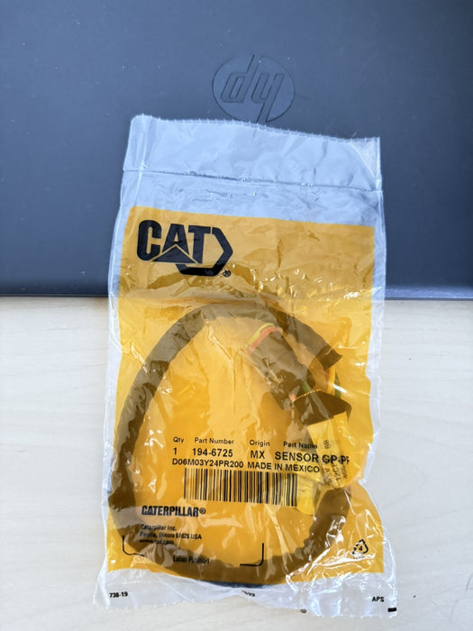 CAT 194-6725 1135KPA STEEL PRESSURE SENSOR (NEW SEALED) GENUINE OEM