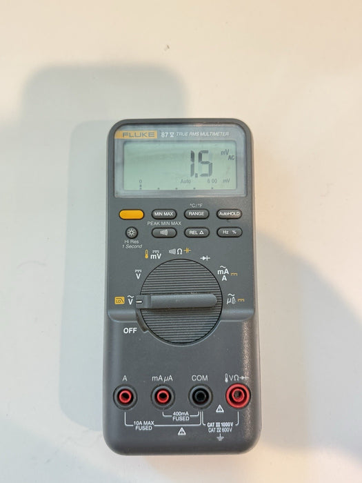 FLUKE 87V TRUE RMS MULTIMETER (PARTS ONLY) FOR PARTS - SHIPS FAST