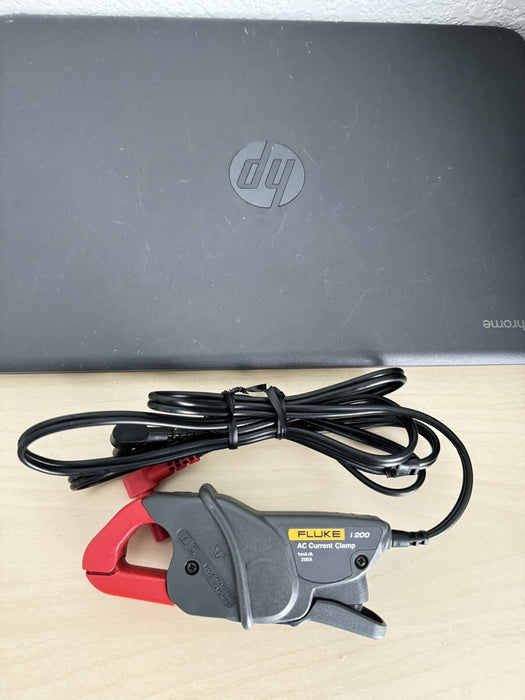 FLUKE i 200 AC CURRENT CLAMP FULLY FUNCTIONAL (SHIPS FAST)