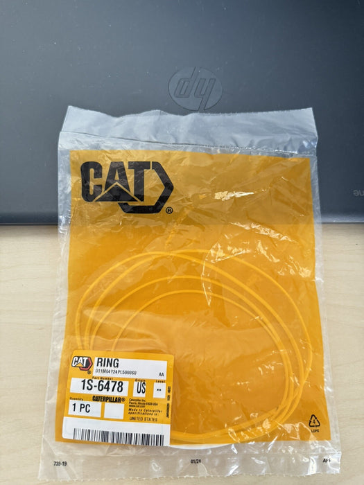 CAT 1S-6478: 477.77MM INTERNAL DIAMETER SEAL RING (GENUINE OEM) NEW
