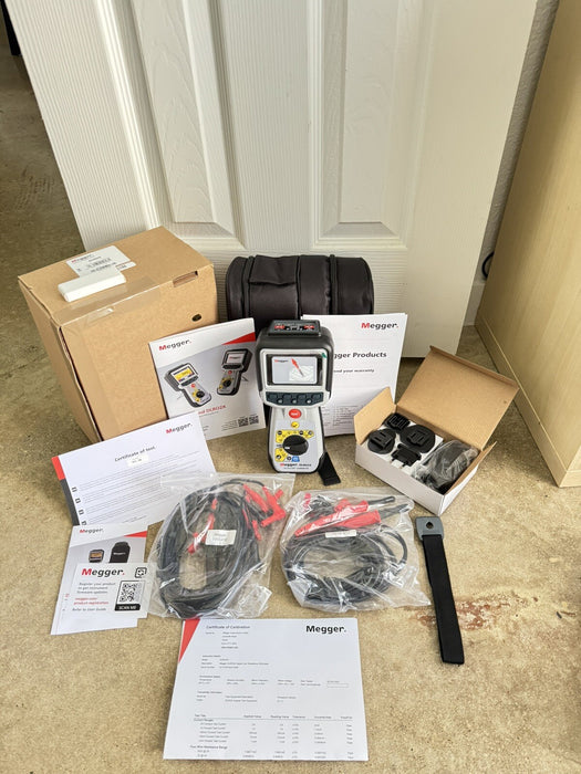 Megger DLRO2X Ducter Low Resistance Ohmmeter & Data Storage / FACTORY NEW
