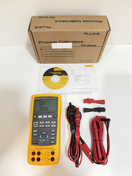 FLUKE 724 TEMPERATURE CALIBRATOR METER / NEW SEALED - SHIPS FAST