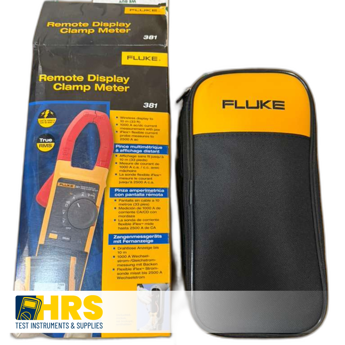 FLUKE 381 REMOTE DISPLAY CLAMP METER