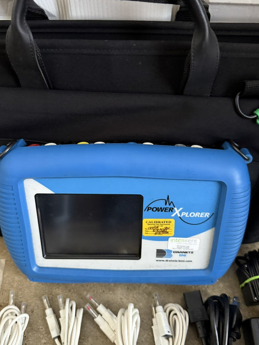 DRANETZ XPLORER PX5 POWER QUALITY ANALYZER 3 PHASE (CALIBRATED 2024) TESTED