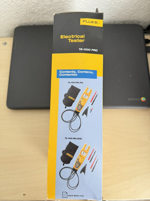 Fluke T6-1000 PRO Electrical Tester Fieldsense 1000V AC / DC True RMS & Case NEW