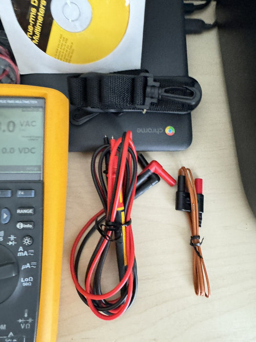 FLUKE 289 FVF DIGITAL MULTIMETER W/ BAG & LEADS - SHIPS FAST