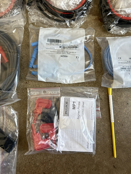 FLUKE 1738 POWER LOGGER KIT 3 PHASE W/ACCESSORIES/CALIBRATED 2026 NEW SHIPS FREE