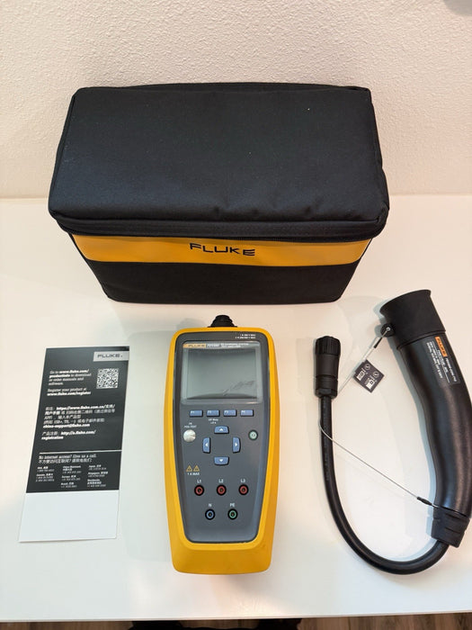 FLUKE FFEV350 EV CHARGING STATION TEST ANALYZER W/ ACCESSORIES - SHIPS FAST