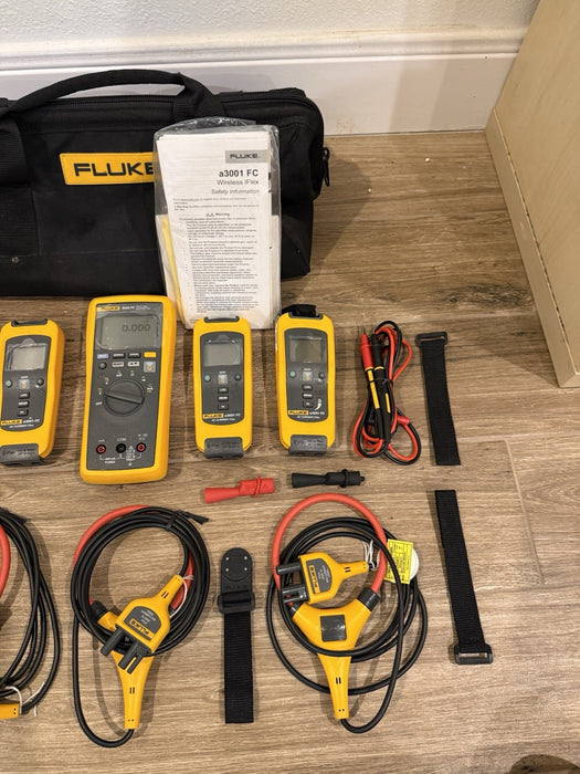 FLUKE 3000 FC IND WIRELESS MULTIMETER INDUSTRIAL KIT (CALIBRATED 2023)
