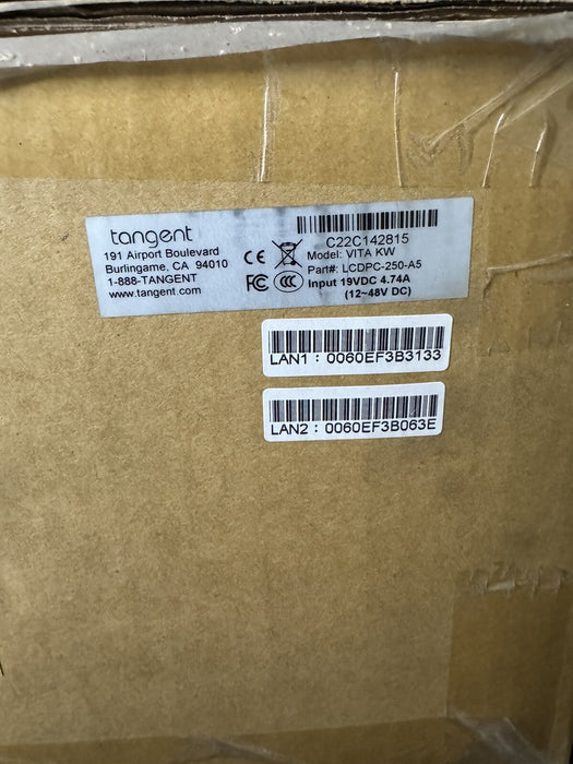 Tangent VITA KW 21.5" Industrial Grade All in One AIO PC LCDPC-250-A5 - NEW
