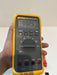 FLUKE 87 III TRUE RMS MULTIMETER W/LEADS & CLIPS - SHIPS FAST (CALIBRATED 2027)
