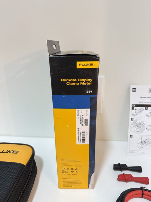 FlLUKE 381 REMOTE DISPLAY CLAMP METER (NEW FACTORY SEALED) MFD 2025 - USA MADE