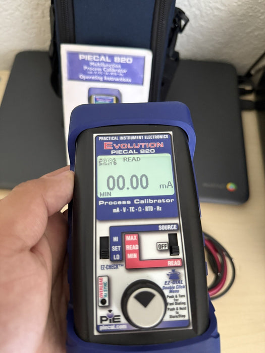 PIE EVOLUTION PIECAL 820 SINGLE CHANNEL PROCESS CALIBRATOR (FREE SHIPPING)