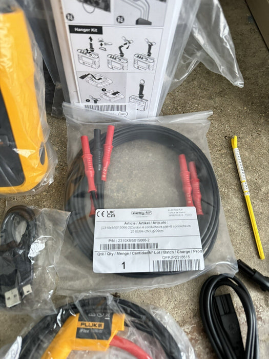 Fluke 1732 Three-Phase Energy Logger W / Iflex 1500-12 (CALIBRATED 2023-2024)