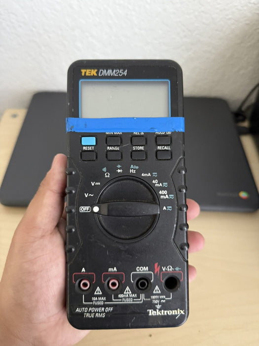 TEK DMM252 TEKTRONIX METER (PARTS ONLY) DOESN’T WORK