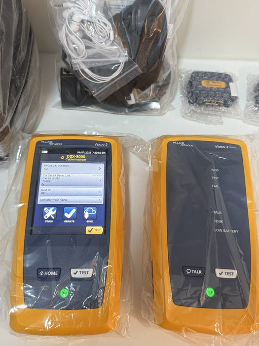 FLUKE NETWORKS DSX2-8000 (CALIBRATED 2025) MFD 2025- NEW SEALED / SHIPS FREE