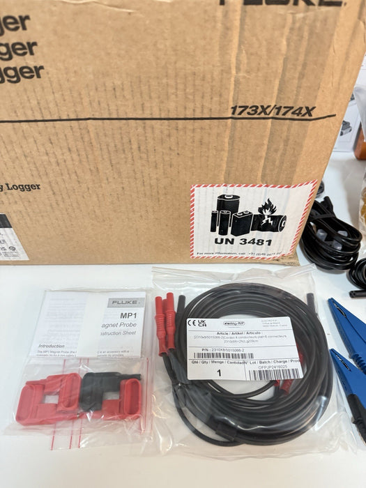 FLUKE 1734/EUS ENERGY LOGGER (NEW FACTORY BOX) CALIBRATED 2025 - SHIPS FAST