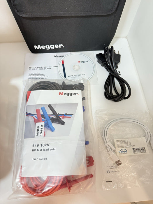 MEGGER MIT1025 10KV INSULATION RESISTANCE TESTER (NEW FACTORY SEALED) SHIPS FREE