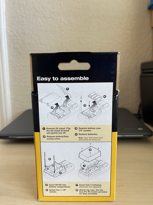 Fluke BP189 High Capacity Battery Pack for Fluke 180 Series DMM
