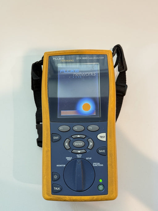 FLUKE NETWORKS DTX-1800 MAINFRAME (PARTS ONLY) TURNS ON NO BATTERY