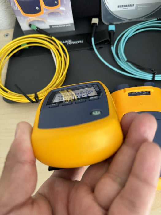 FLUKE NETWORKS MFTK-SM1550 MULTIFIBER PRO 1550 NM SINGLEMODE KIT (FREE SHIPPING)