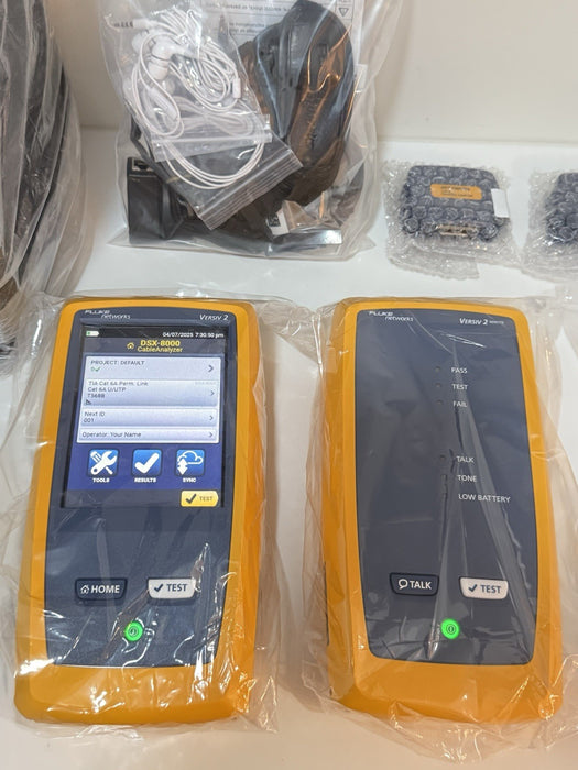 FLUKE NETWORKS DSX2-8000 (CALIBRATED 2025) MFD 2025- NEW SEALED / SHIPS FREE