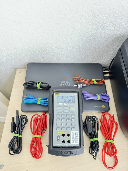 MARTEL ELECTRONICS PTC-8001 TEMPERATURE CALIBRATOR (CALIBRATED 2025) SHIPS FREE