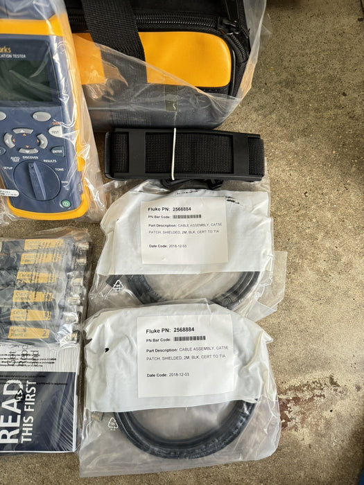 Fluke Networks CIQ-KIT CableIQ Network Cable Tester Kit-NEW /SHIPS NEXT DAY