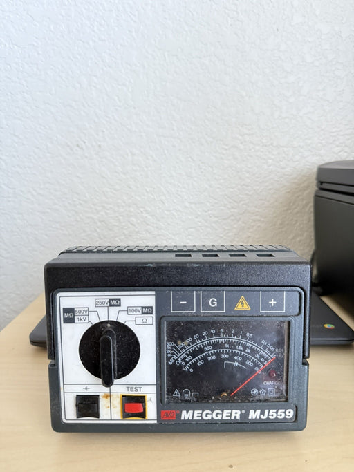 MEGGER MJ559 TESTER (PARTS ONLY) FOR PARTS - SHIPS FREE