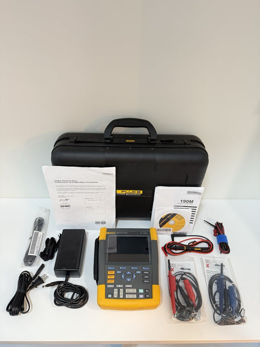 FLUKE 190M-2 MEDICAL SCOPEMETER 2CH 200MHZ OSCILLOSCOPE (TESTED) SHIPS FAST