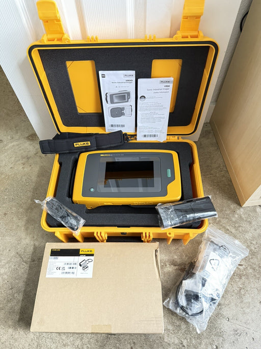 FLUKE ii900 INDUSTRIAL ACOUSTIC IMAGER W/BATTERIE & CHARGER-FREE SHIPPING