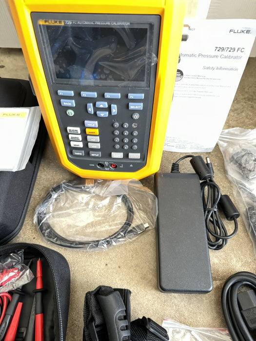 Fluke FLK-729 150G FC Portable Automatic Pressure Calibrator / FREE SHIPPING