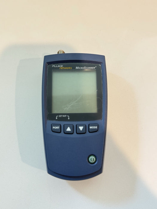 FLUKE NETWORKS MICROSCANNER 2 (PARTS ONLY) FOR PARTS - SHIPS FAST