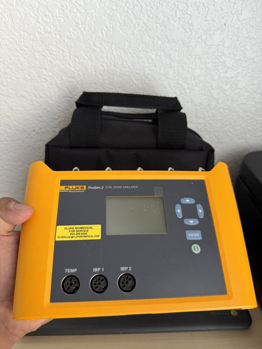 FLUKE BIOMEDICAL PROSIM 2 VITAL SIGNS SIMULATOR - FREE SHIPPING